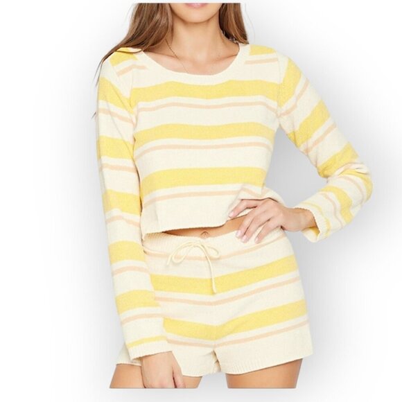 L*SPACE Sun Seeker Colorblock XS Lightweight Sweater - Picture 3 of 12